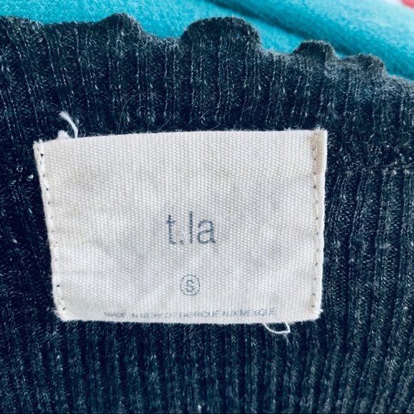 ANTHROPOLOGIE T.LA waffle knit top *NWOT* - Picture 6 of 6